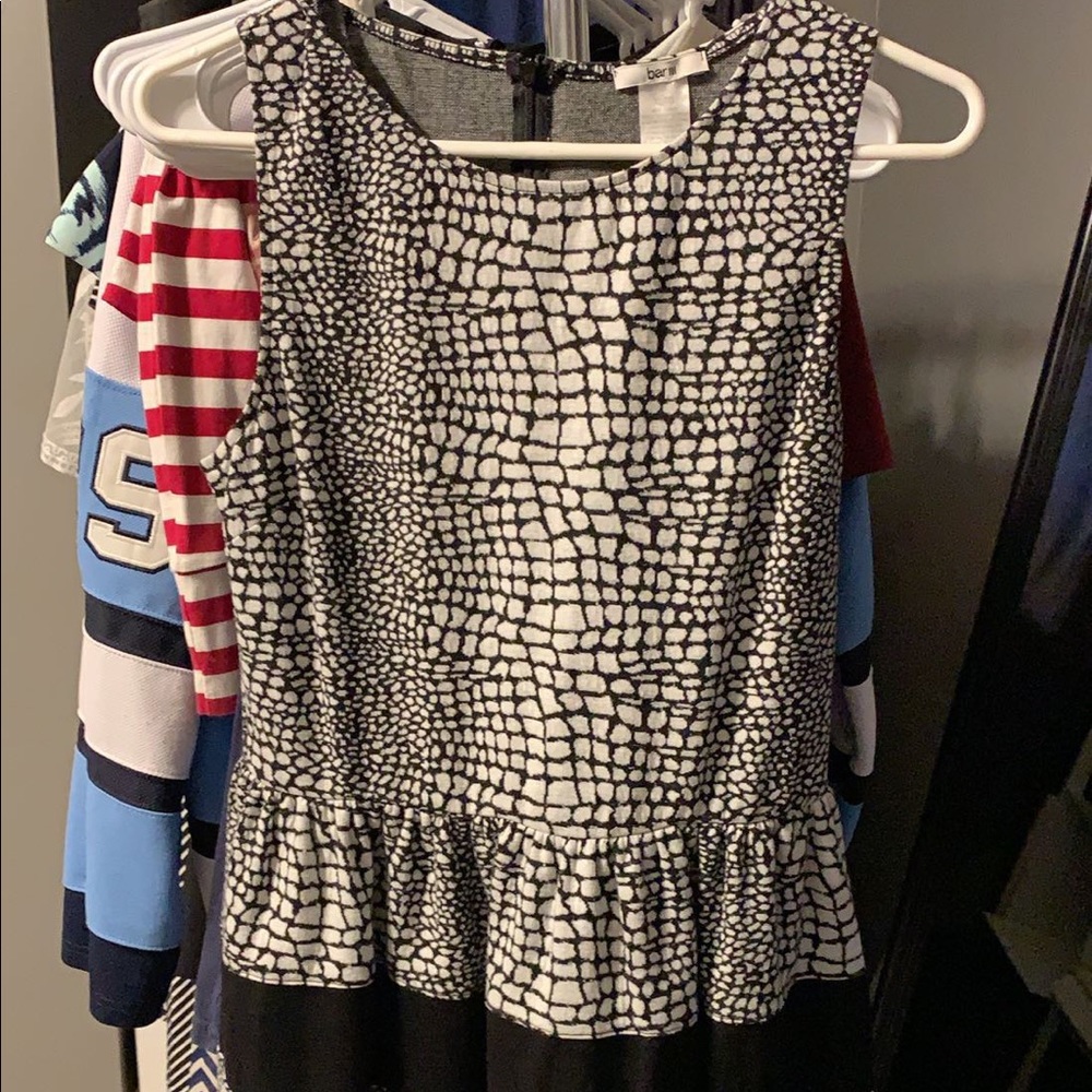 Black and white dress